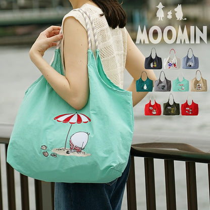 日本代購｜t-two-o 【楽天市場】【限定クーポン】MOOMIN ムーミン トートバッグ レディース メーカー直営 ブランド正規品 サブバッグ 大容量 軽量 折りたたみ エコバッグ ナイロン コンパクト ミイ 北欧 買い物 ショッピング 旅行 お出かけ 外出 普段使い 春夏 梅雨 かわいい 大人 人気 ギフト：鞄メーカー直営T2O ONLINE STORE【Nグレー（スティンキー）】｜樂天