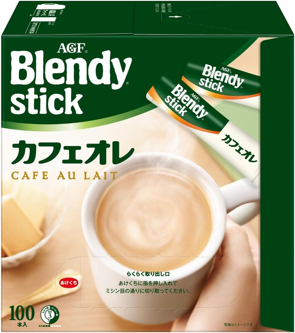 日本代購｜AGF 咖啡 - ブレンディ スティック咖啡 100本｜Amazon JP