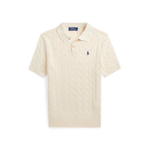 日本代購｜Polo Ralph Lauren 針織衫 - 純棉 Polo 麻花針織衫｜Polo Ralph Lauren