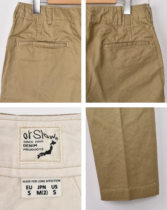 日本代購｜orslow 褲子 - 經典軍用褲 VINTAGE FIT ARMY TROUSER｜樂天