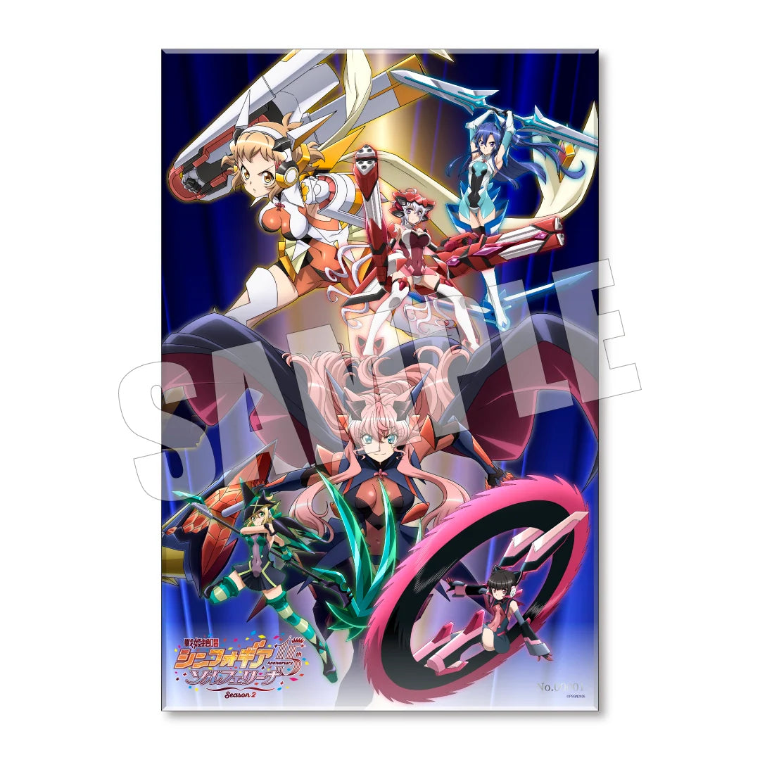 日本代購｜ARIA e store 戦姫絶唱シンフォギア15周年ソルフェリーナseason2 メタライズアート【戦姫絶唱シンフォギア15周年ソルフェリーナseason2 メタライズアート - ねぇ、大好きだよ】｜ARIA e store