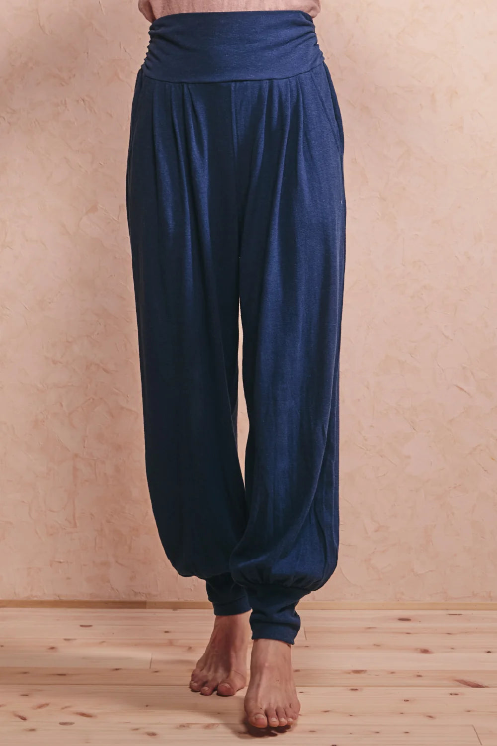 日本代購｜yinyang 褲子 - ヘンプアラジン褲子【杏色 / 1】｜yinyang - yoga & meditation wear