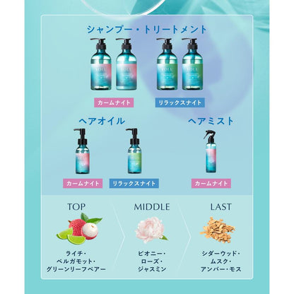 日本代購｜YOLU 護髮產品 - 夏限定 YOLU サマートリーツ 3點護髮組合｜YOLU