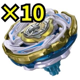 日本代購｜戰鬥陀螺 陀螺 - X CX-00 黃金金屬塗裝 10個組合包｜BEYBLADE