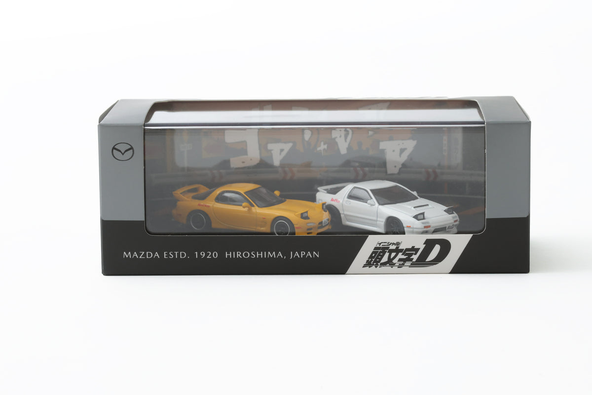 日本代購｜馬自達 模型車 - 頭文字D RX-7 FC＆FD 模型車2台套裝｜MAZDA COLLECTION ONLINE SHOP
