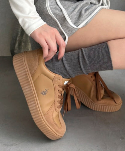 日本代購｜U.S. POLO ASSN. 厚底運動鞋 - ローカット 厚底運動鞋｜ZOZOTOWN