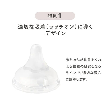 日本代購｜貝親 奶嘴 - 母乳實感乳首 L 2個入｜Pigeon