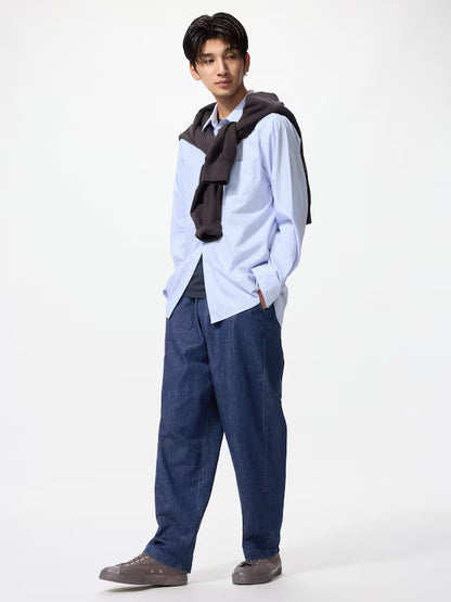 日本代購｜UNIQLO 褲子 - ストレッチイージーアンクルパンツ/デニム｜UNIQLO
