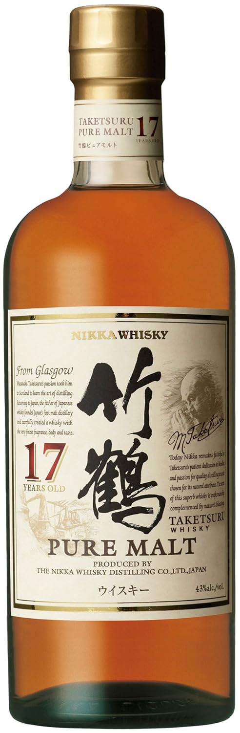 日本代購｜Nikka 威士忌 - 竹鶴17年純麥威士忌 700ml｜Amazon JP
