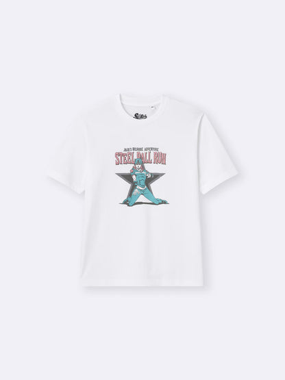 日本代購｜GU グラフィックT ジョジョの奇妙な冒険 7【WHITE / S】｜GU