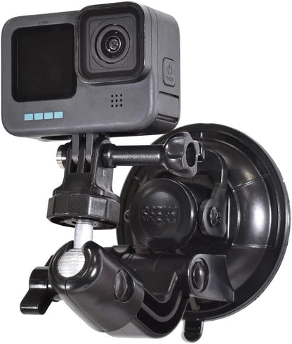 日本代購｜GLIDERのストアを表示 GLIDER GoPro 用 アクセサリー ボールヘッド大型吸盤マウント ドライブレコーダー レバー式 車 ドラレコ アクションカメラ DJI Insta360 GLD5285GP70｜Amazon JP