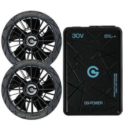 日本代購｜GB-POWER 風扇與電池套裝 - 30V風扇+30V電池套裝 2026年模型｜Amazon JP