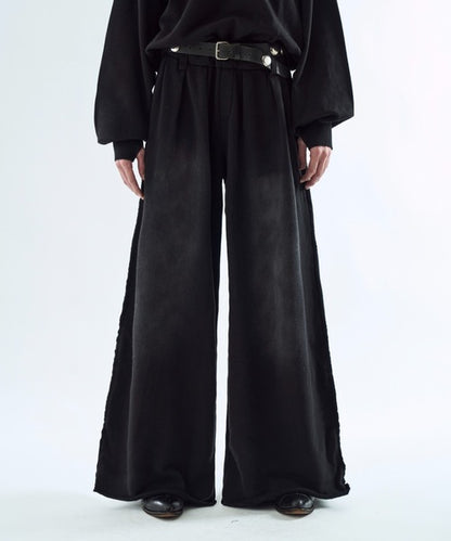 日本代購｜seyto 運動褲 - Bleach-fade 3タック運動褲【藍色】｜ZOZOTOWN