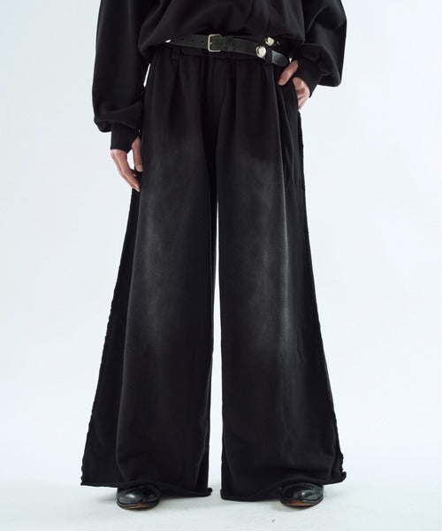 日本代購｜seyto 運動褲 - Bleach-fade 3タック運動褲【藍色】｜ZOZOTOWN