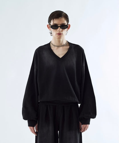 日本代購｜seyto 外套 - Bleach-fade V領運動上衣｜ZOZOTOWN