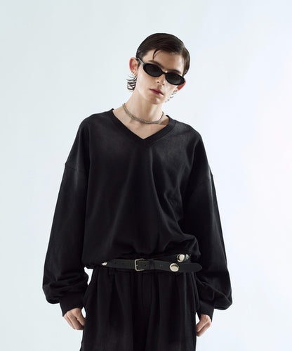 日本代購｜seyto 外套 - Bleach-fade V領運動外套｜ZOZOTOWN