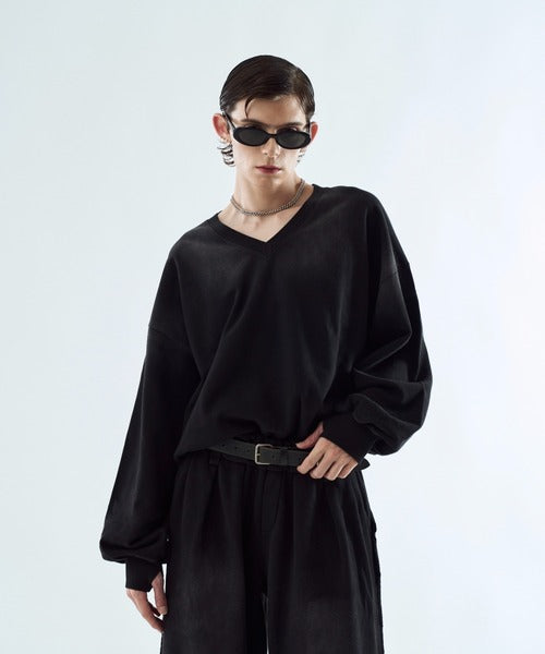 日本代購｜seyto 外套 - Bleach-fade V領運動外套｜ZOZOTOWN