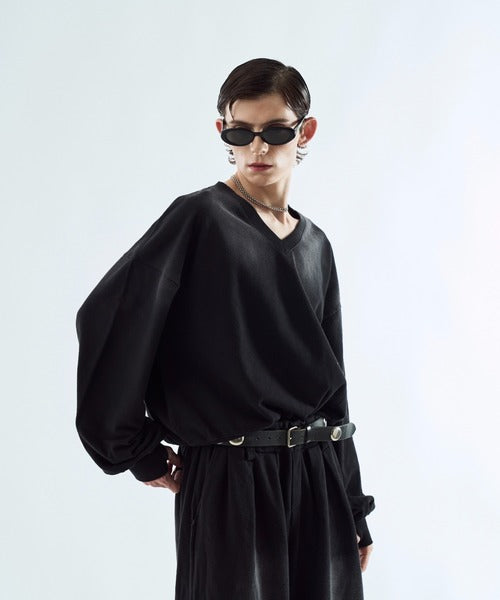 日本代購｜seyto 外套 - Bleach-fade V領運動外套｜ZOZOTOWN