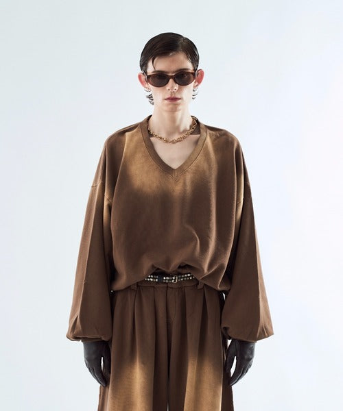 日本代購｜seyto 外套 - Bleach-fade V領運動外套｜ZOZOTOWN