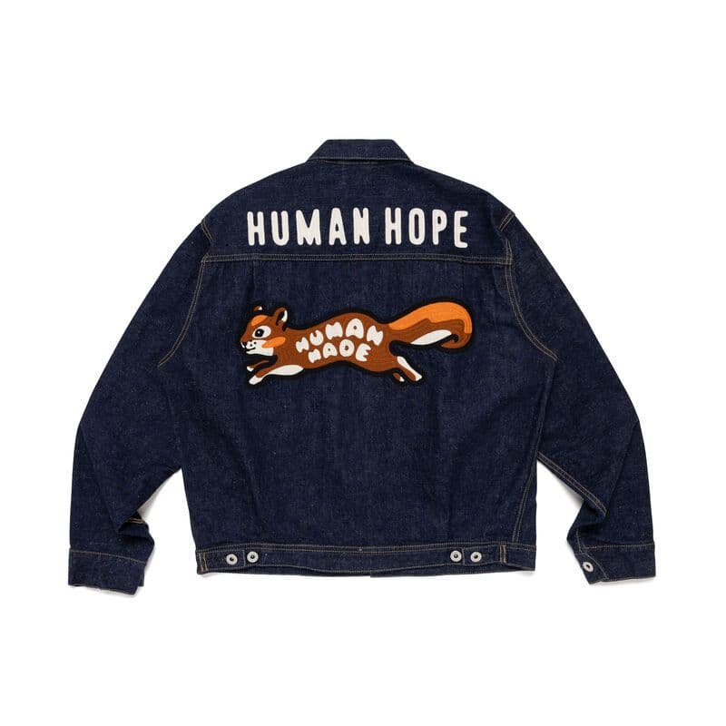 日本代購｜HUMAN MADE 外套 - HUMAN HOPE 牛仔工作外套｜Mercari