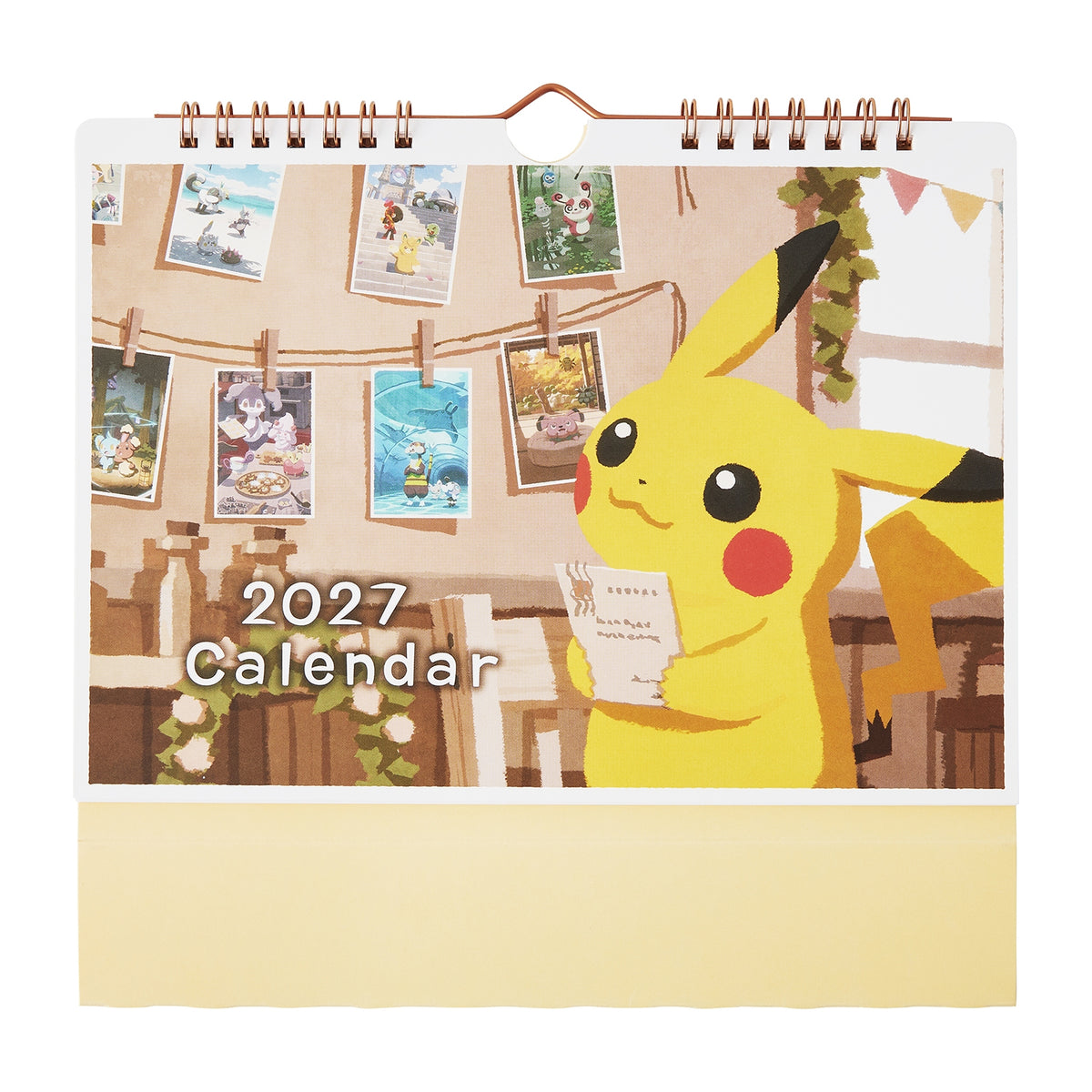 日本代購｜寶可夢中心 日曆 - 2027 季節情境日曆｜Pokémon Center