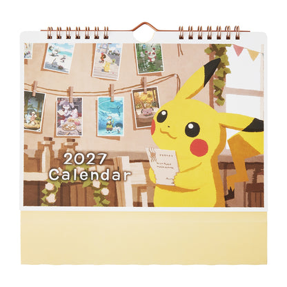 日本代購｜寶可夢中心 日曆 - 2027 季節情境日曆｜Pokémon Center