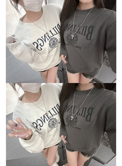 日本代購｜GRL 上衣 - ロゴ刺繍ウェット上衣｜GRL