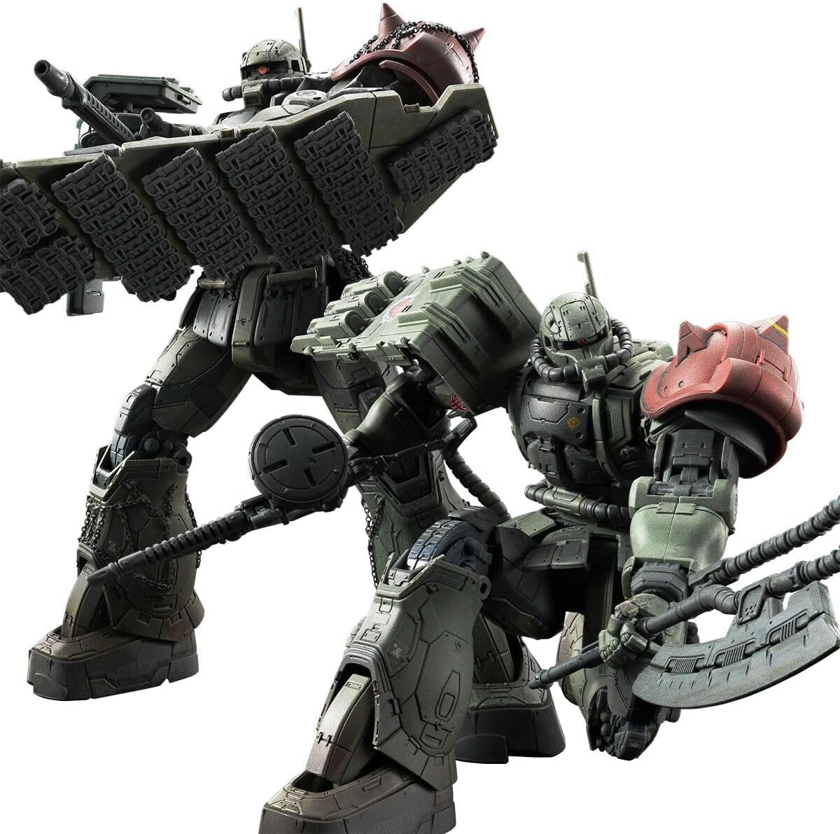 日本代購｜機動戰士鋼彈 扎古II 模型 - HG 扎古II F型 & 無標識型扎古II 1/144比例模型｜Amazon JP