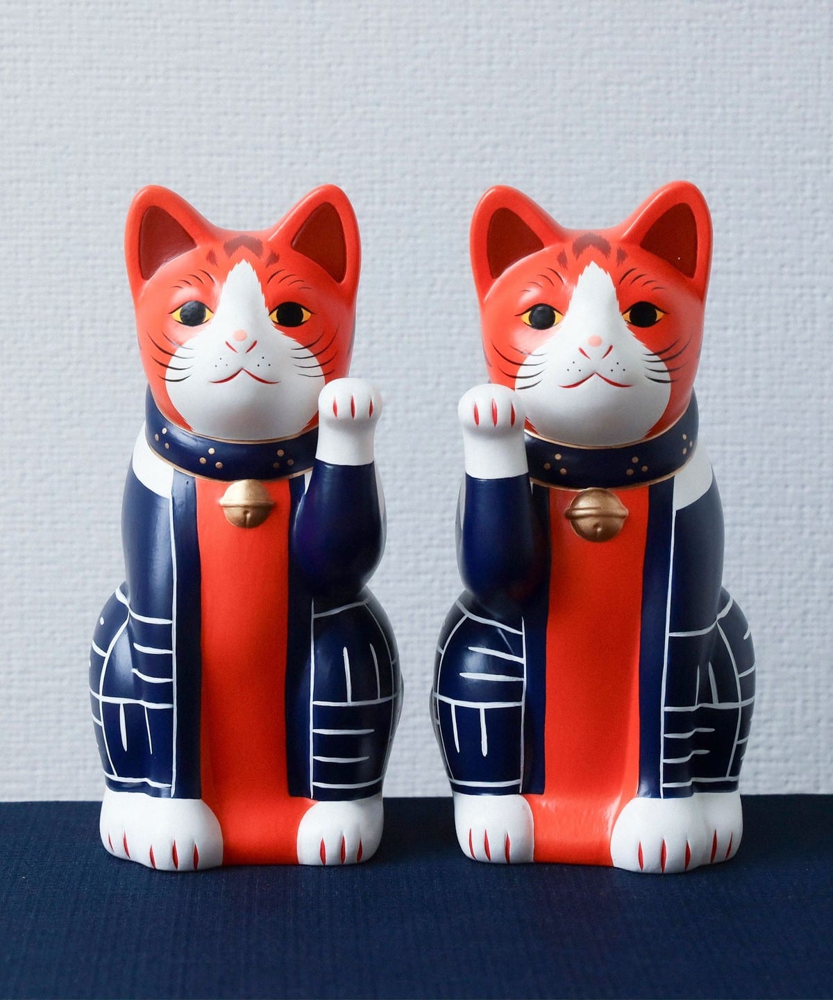 日本代購｜BEAMS BEAMS JAPAN 【別注】中外陶園 / お祭り 招き猫 右手 5号｜BEAMS