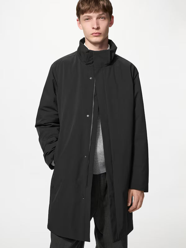 日本代購｜UNIQLO 外套 - ハイブリッドダウン外套【09 黑色 / XL】｜UNIQLO