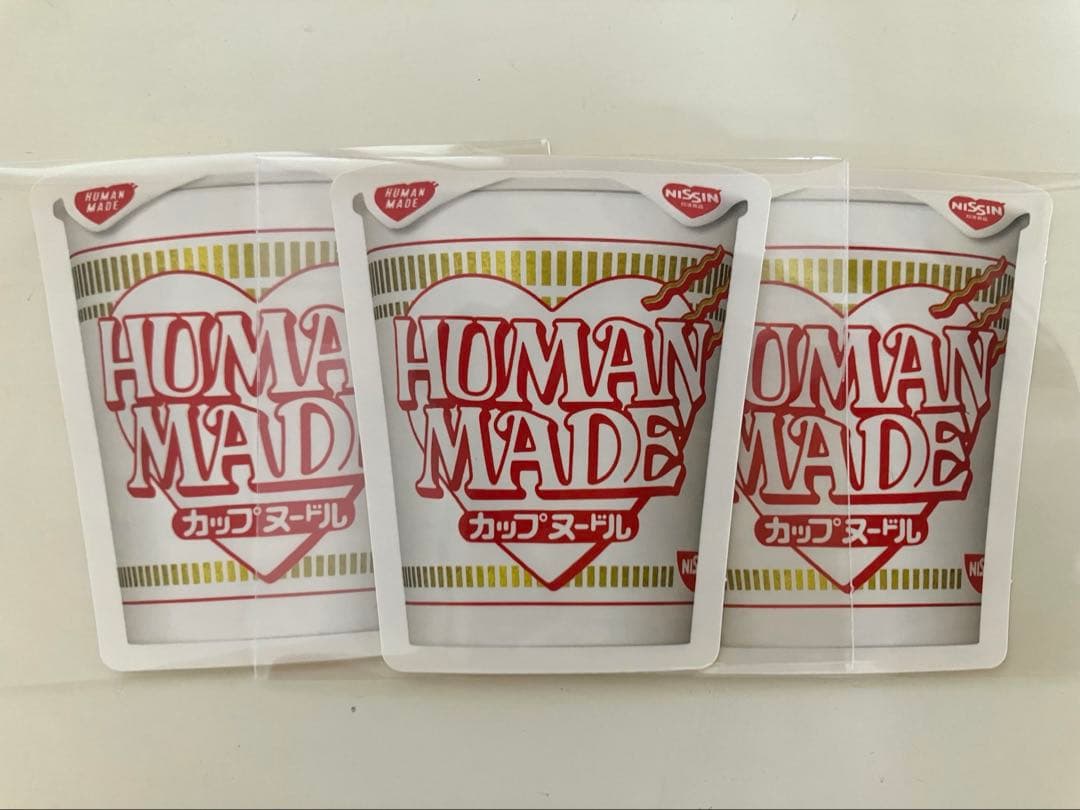 日本代購｜HUMAN MADE 貼紙 - 原創杯麵貼紙 3點｜Mercari
