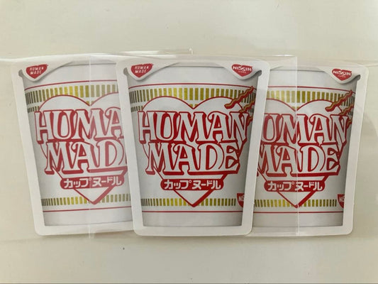 日本代購｜HUMAN MADE 貼紙 - 原創杯麵貼紙 3點｜Mercari