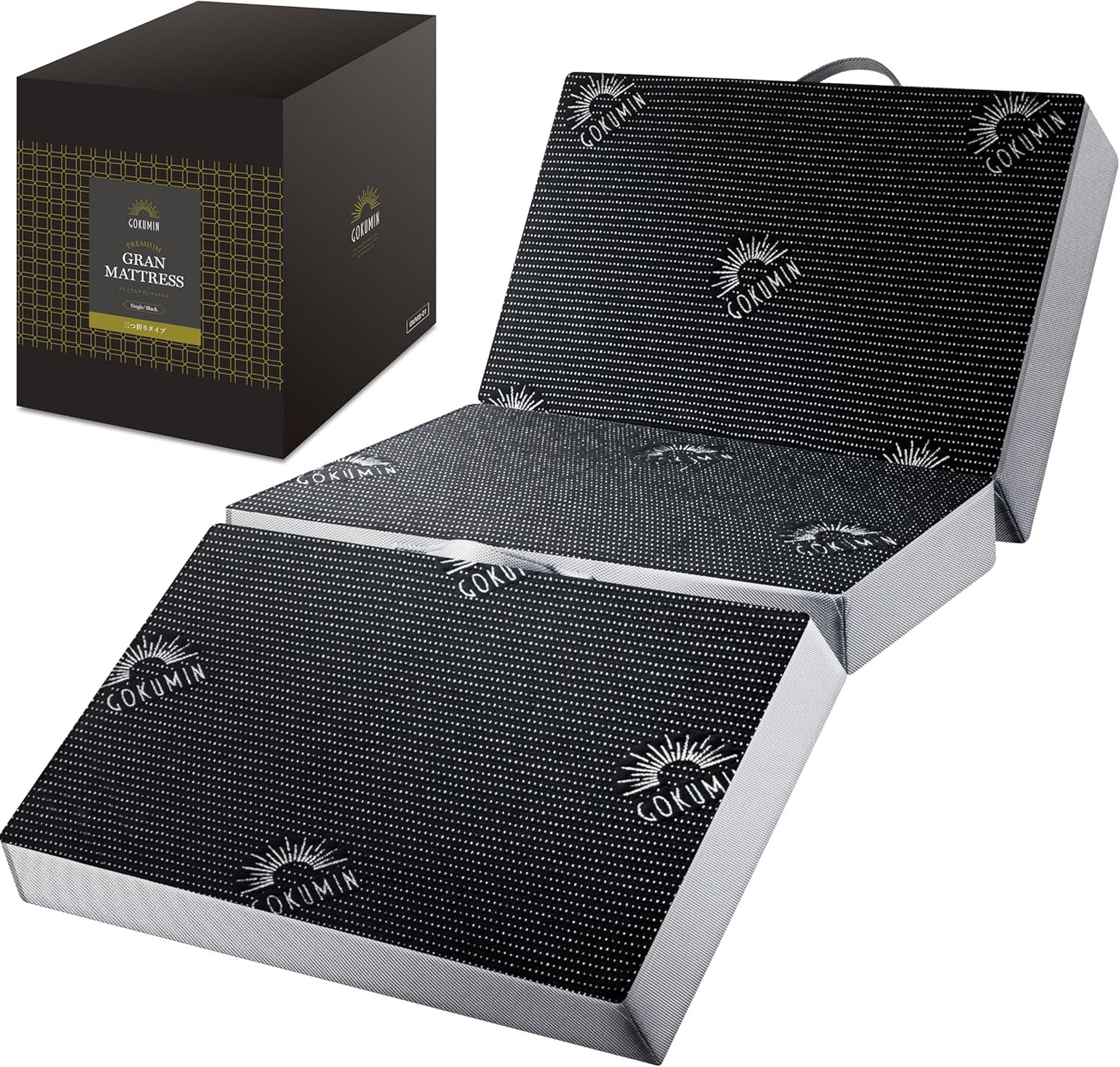 日本代購｜GOKUMIN 床墊 - 高反發三層床墊 10cm｜Amazon JP