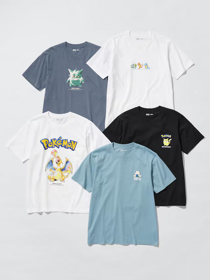日本代購｜UNIQLO T恤 - ポケモン 白色 T恤 XL｜UNIQLO