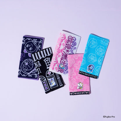 日本好市多 COSTCO Anna Sui x DRAEMON 90周年紀念純棉毛巾手帕5枚組 - 可愛多樣設計，洗衣機可洗