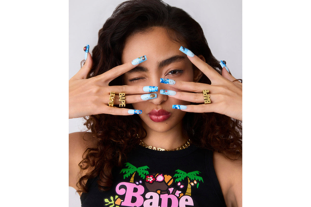 BAPE BABY LISA 指甲貼紙套裝