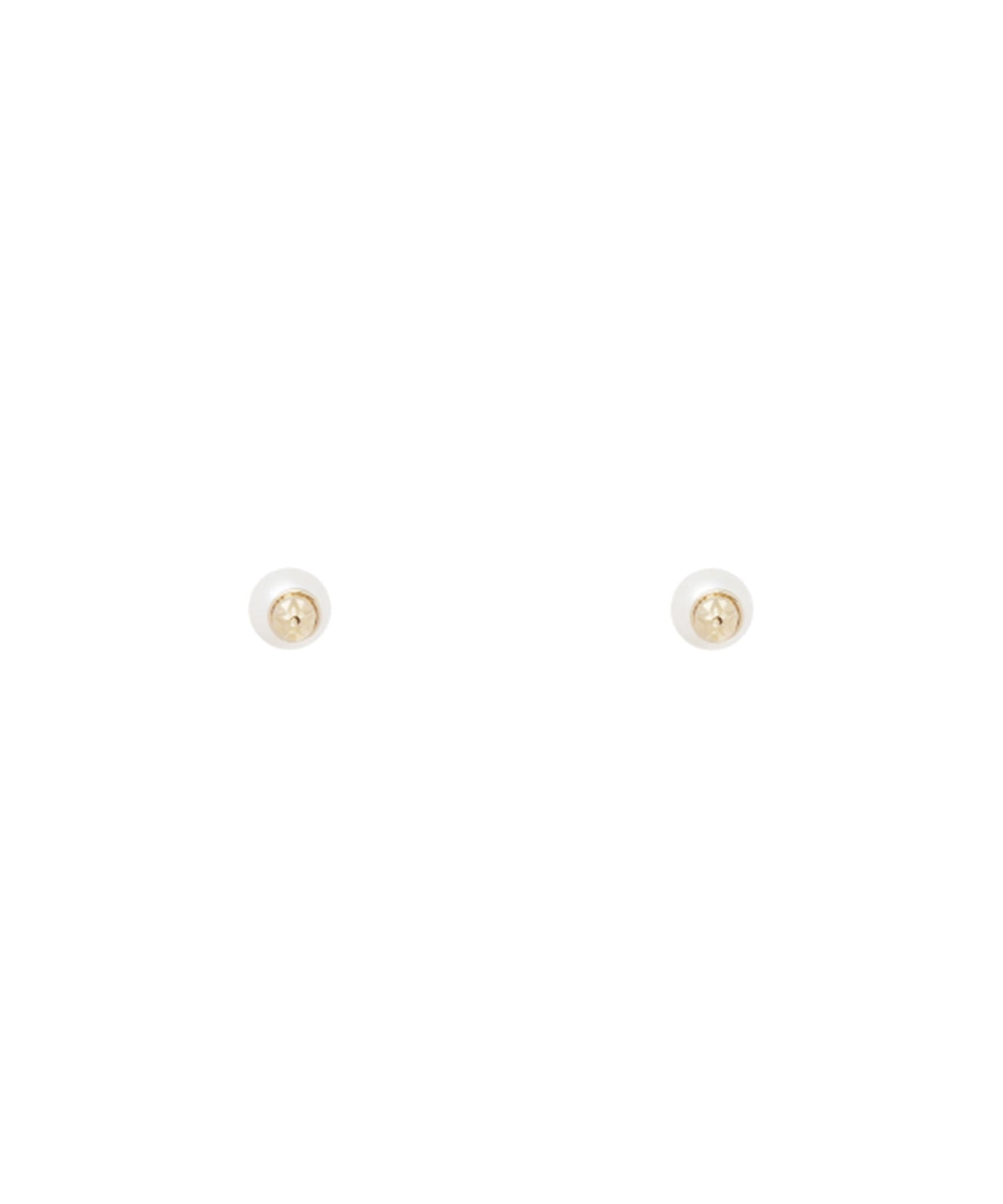 BAPE BAPY LOGO PEARL EAR STUDS