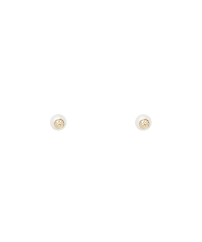 BAPE BAPY LOGO PEARL EAR STUDS