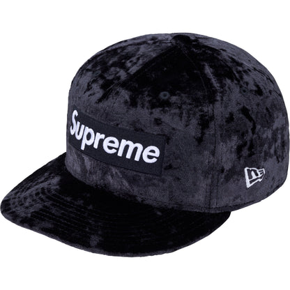日本代購｜Supreme 帽子 - Crushed Velvet Box Logo 帽子【Woodland Camo】｜Supreme