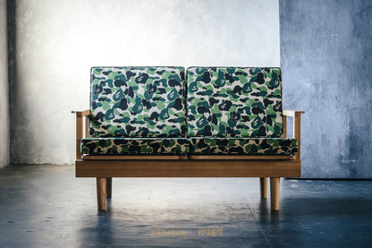 BAPE BAPE X FABRICK X KARIMOKU ABC CAMO 雙人沙發 BAPE HOME