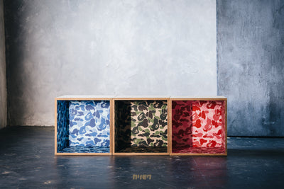BAPE BAPE X FABRICK X KARIMOKU ABC CAMO SQUARE SHELF BAPE HOME