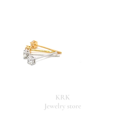 新銳品牌 KRK jewelry E01 單鑽四爪耳釘🇹🇼 單支販售 可訂製