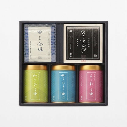 【日本代購】山本山 海苔仙貝＋綜合海苔 自選禮盒組｜數量限定 客製化兩層禮盒