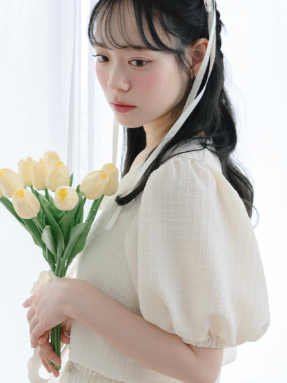 日本代購｜mero boutique 2018 外套 - ミント色リボンボレロ外套｜mero boutique 2018