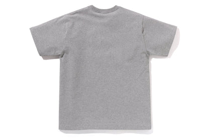 BAPE WILD LEOPARD PATTERN BUSY WORKS STA TEE