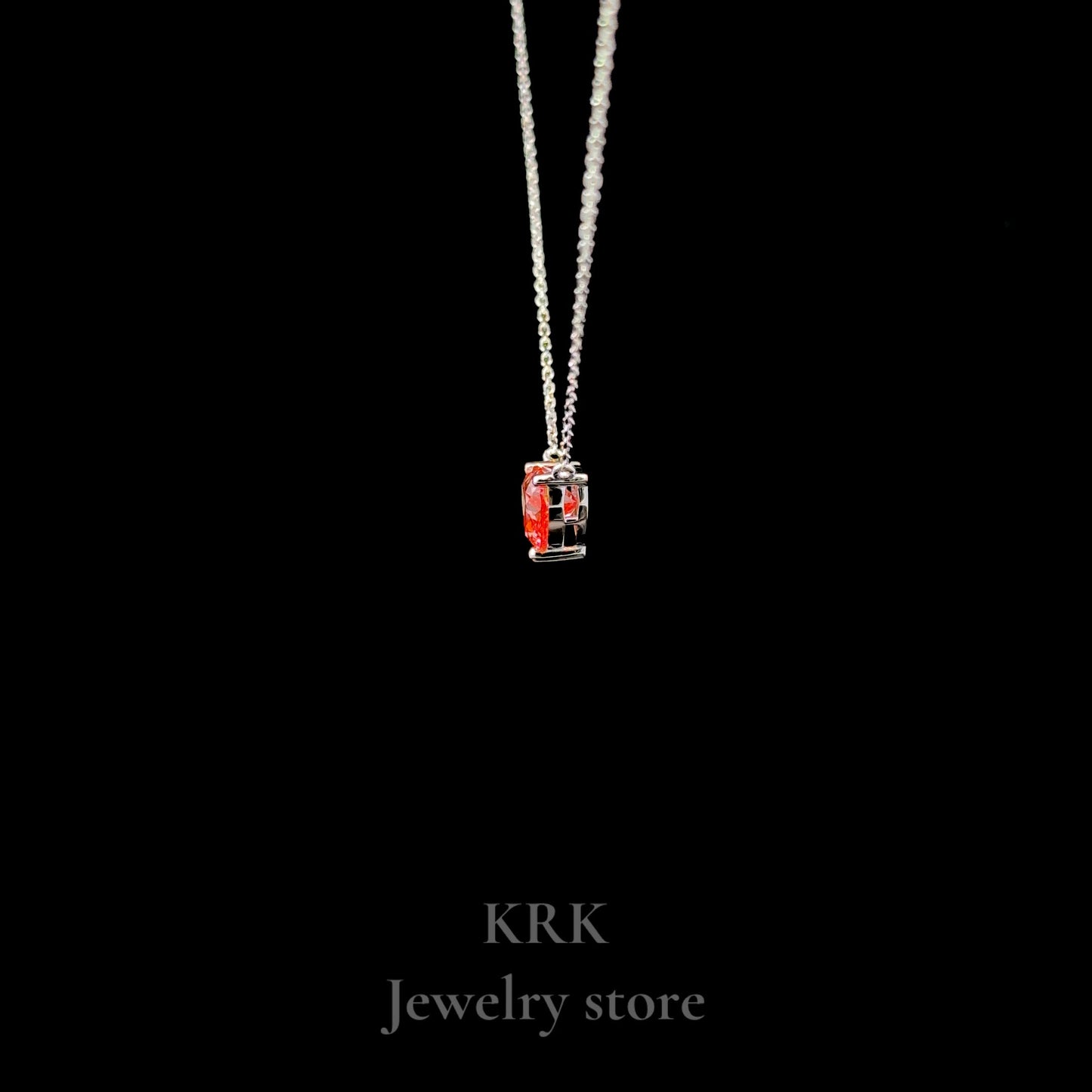 新銳品牌 KRK jewelry N01 IGI 一克拉粉鑽愛心項鍊🇹🇼