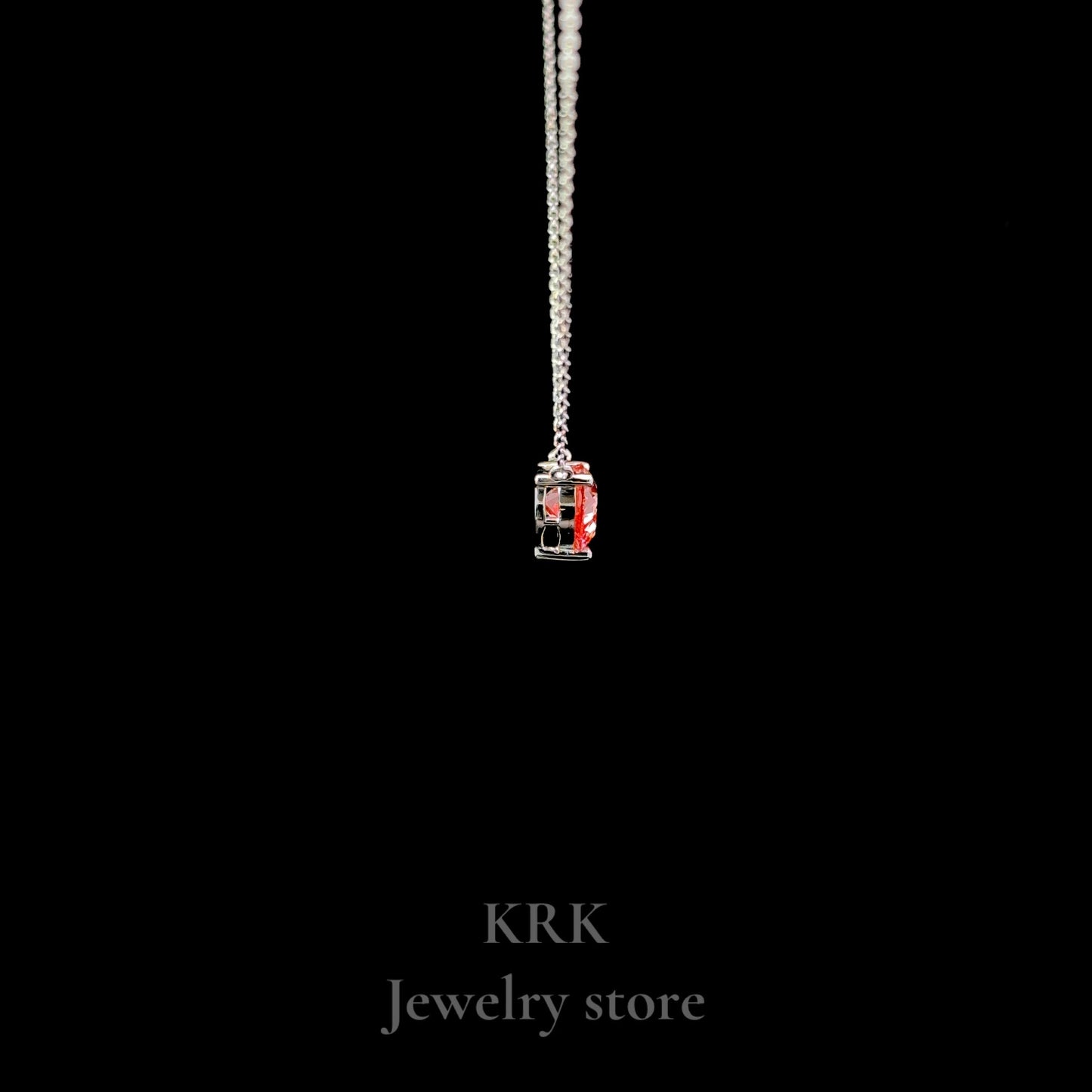 新銳品牌 KRK jewelry N01 IGI 一克拉粉鑽愛心項鍊🇹🇼