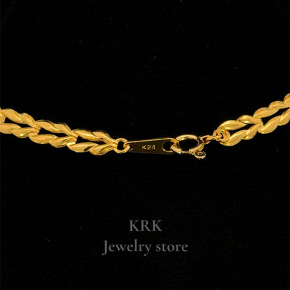 新銳品牌 KRK jewelry N04 日本製純金項鍊🇯🇵