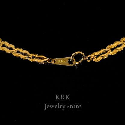 新銳品牌 KRK jewelry N04 日本製純金項鍊🇯🇵