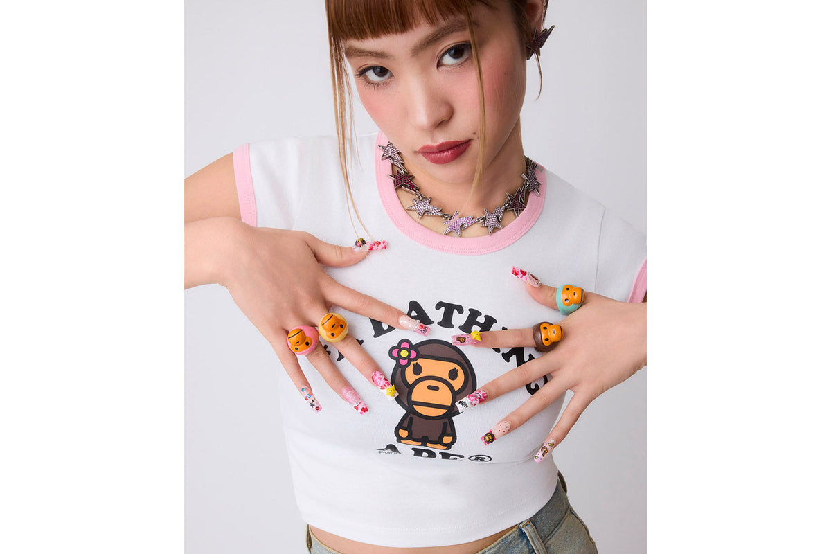BAPE BABY LISA 指甲貼紙套裝
